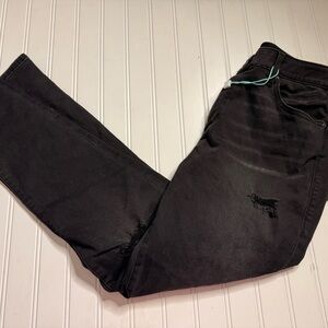 Lularoe Black Distressed skinny jeans